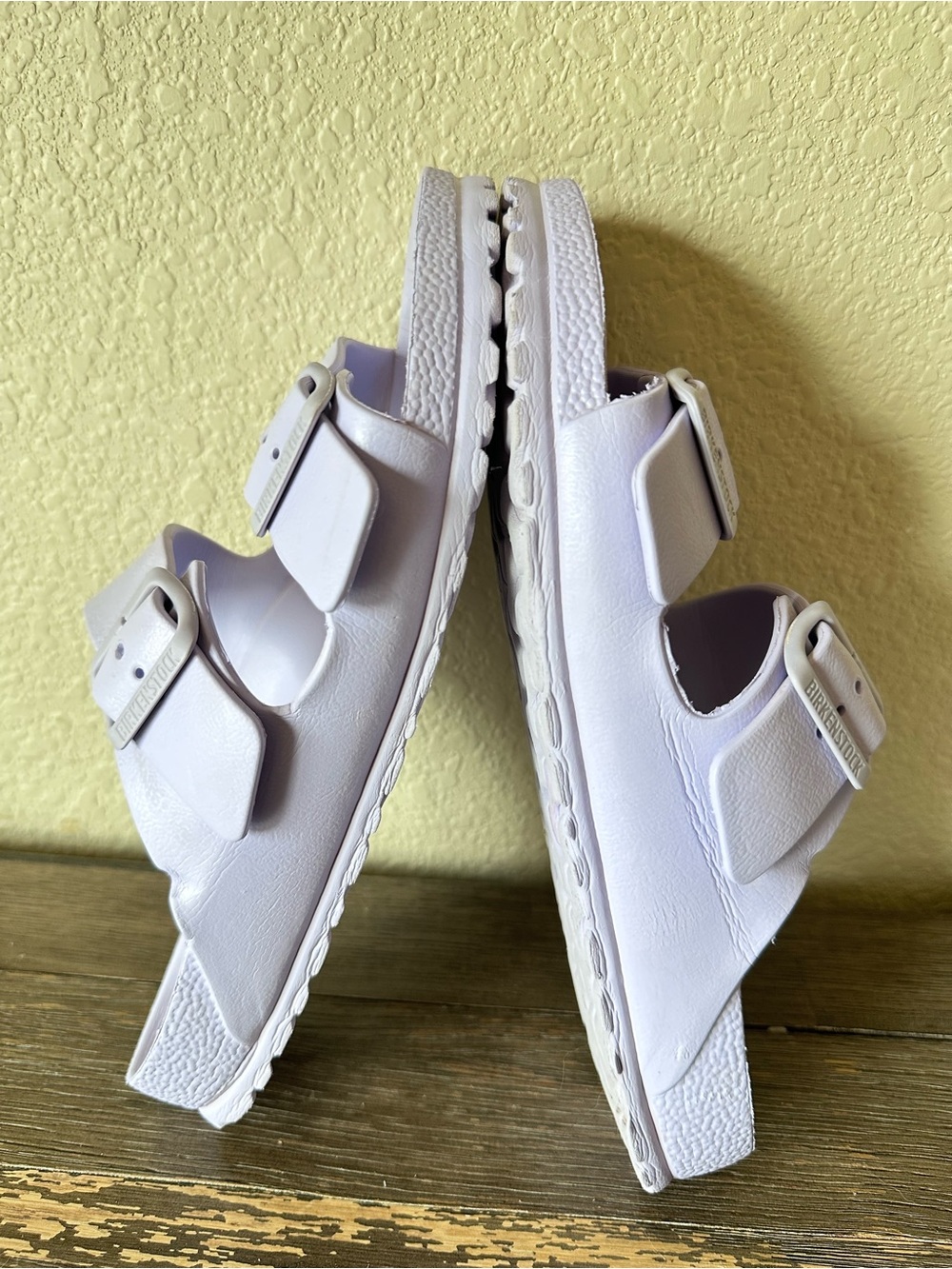 Light purple Birkenstock slides - Picture 5 of 6